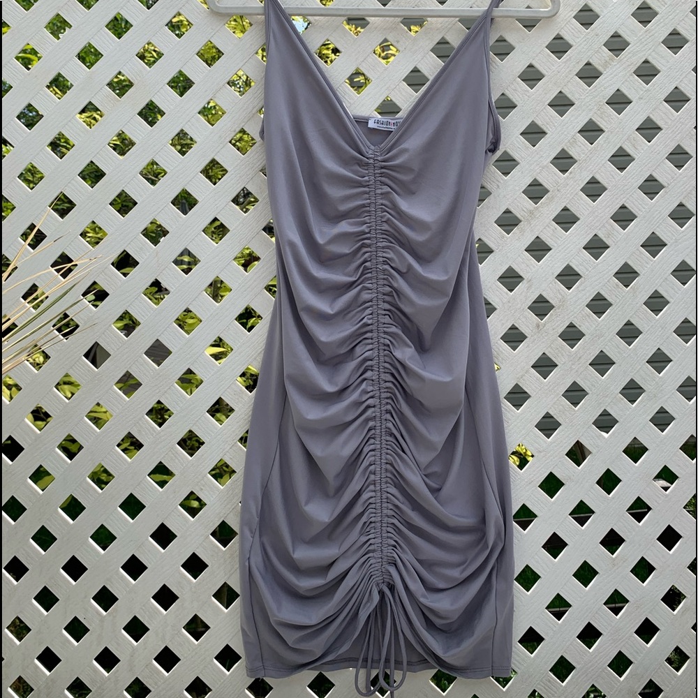 FashionNova Ruched Dress